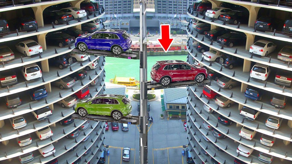 LifetechHN - Hệ thống giữ xe thông minh dạng tháp